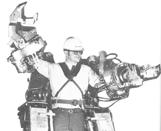 Illustration for article titled US patent no. 440684: the powered exoskeleton!